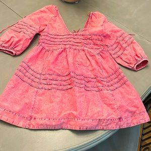 Pink Free People dress